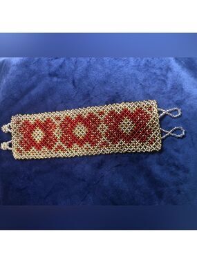 Huichol Art Jewelry Mexican Beadwork Peyote Bracelet Beaded Huichol Brac…